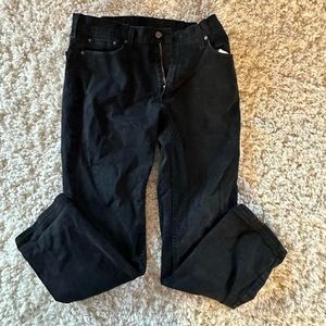 Men Black Levi Jeans